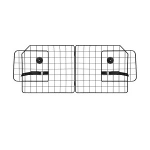 Folding Pet Divider Gate with 2 Straps and 2 Screw Caps for SUV