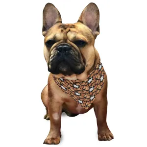 Maple Leaves Animal Scarf Pet Adjustable Bandanas for Dogs Cats