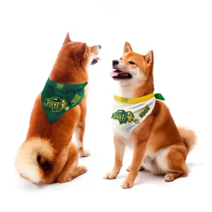 North Dakota State University Home and Away Pet Bandana Set