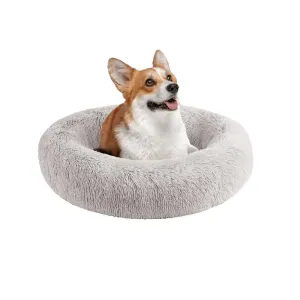 Oval Donut Pet Bed - Medium (Grey)