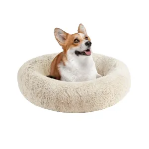 Oval Donut Pet Bed - Medium (Tan)