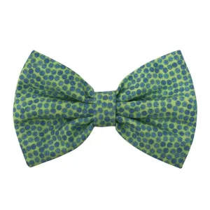 Pet Bow Tie - Seafoam Dots