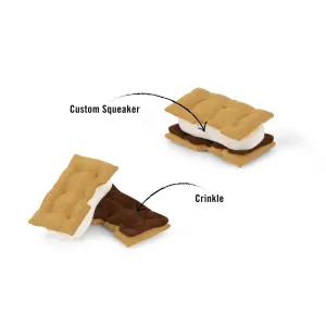 Pet Play Camp Gimme S'more PlushDog Toy