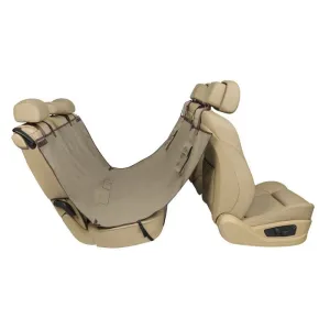 PETSAFE Happy Ride Hammock Seat Cover Tan Dog