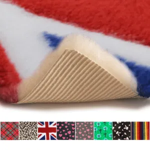 Rolls of ProFleece non-slip pet bedding assorted patterns