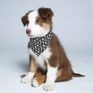 Spooky Ghost Animal Scarf Pet Adjustable Bandanas for Dogs Cats